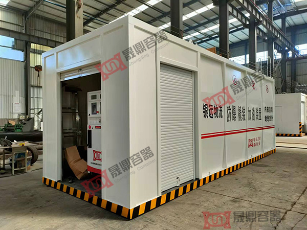 橇裝加油站定期清理粉塵的方法